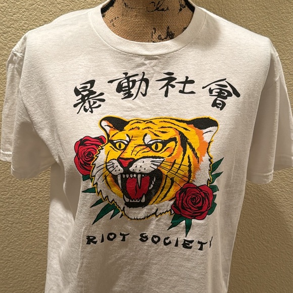 RIOT SOCIETY Tiger Rose Tee - Picture 3 of 7
